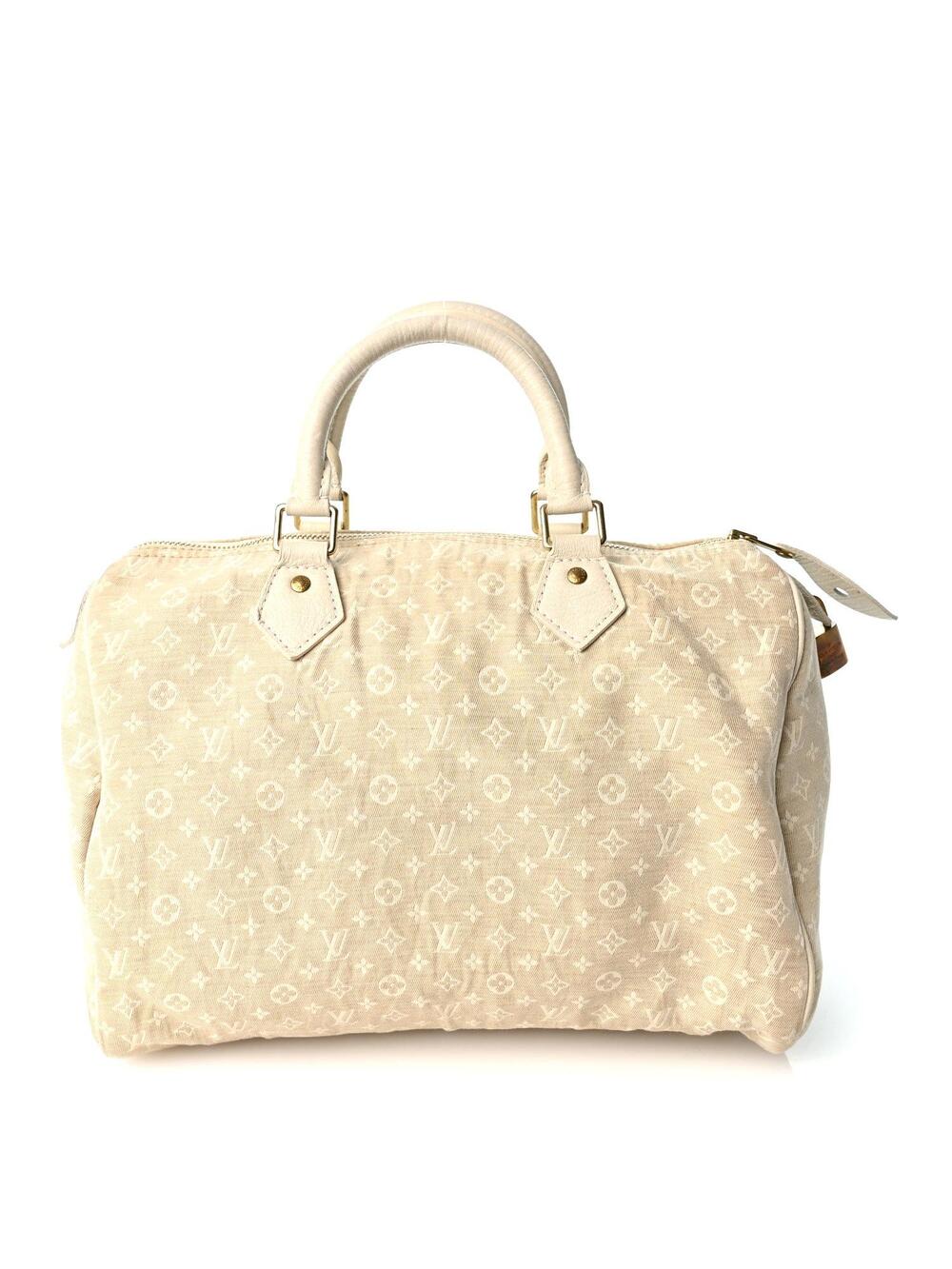 Louis Vuitton Mini Lin Speedy 30 Dune #354687L65B
